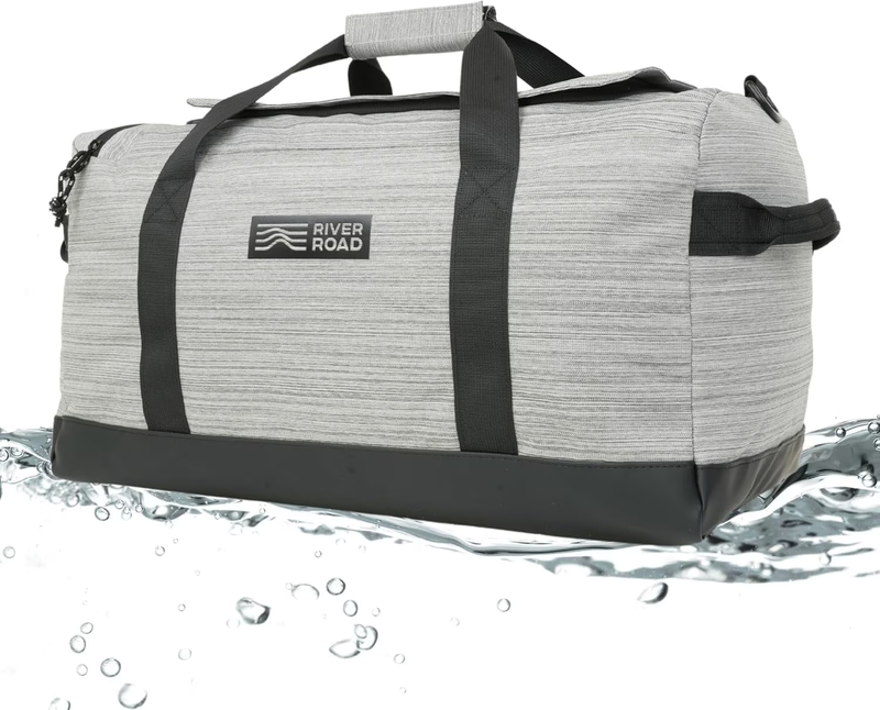 Town-Trekker 33L Heavy Duty Duffle Bag for Sports & Travel - Unisex Gray9