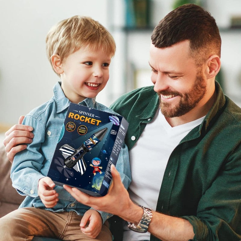Rocket Launcher for Kids, Self Launching Motorized Air Rocket Toy, Outdoor Toys 6