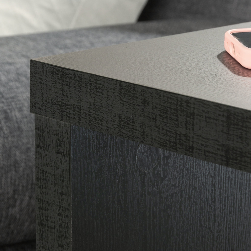 Westley End Table, Black Wood Finish7