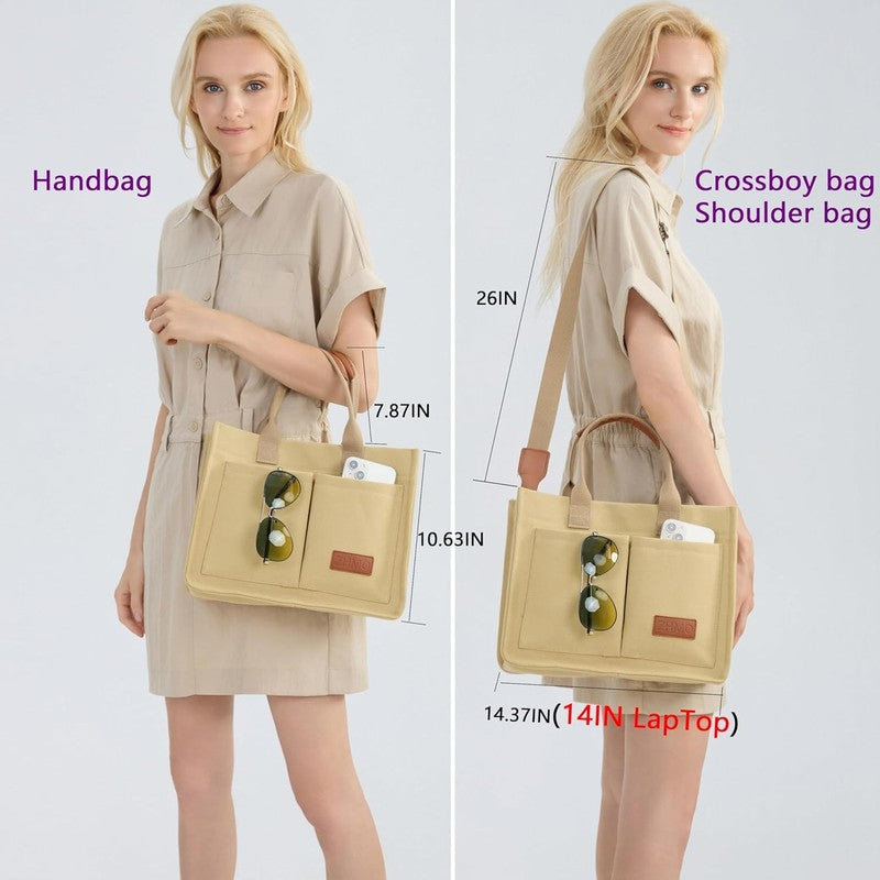 Canvas Tote Bag for Women,Women'S Bags Crossbody Bags Work Laptop Tote Bag Large1
