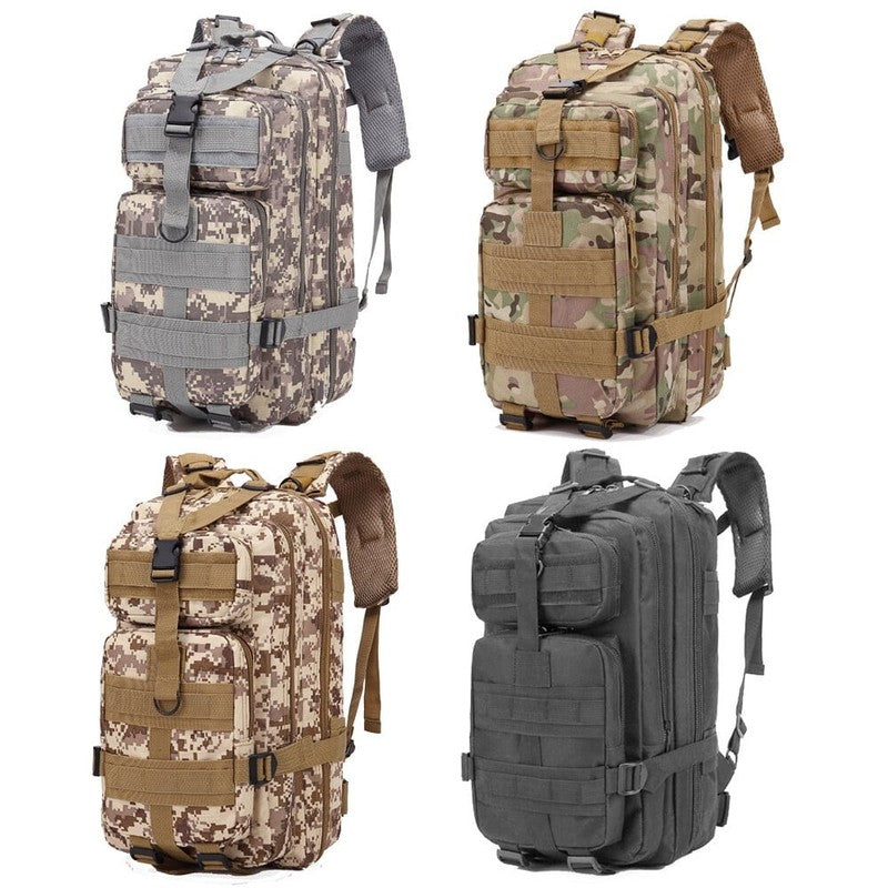 New Travel Backpack Camping Outdoor Camouflage Waterproof High Capacity Sports T7