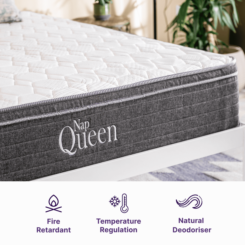 Victoria 10" King Gel Memory Foam & Pocket Spring Hybrid Mattress in a Box5