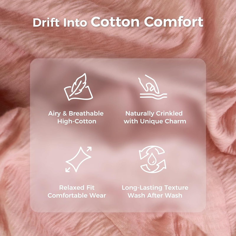57in U Shaped Pregnancy Pillow Full Body Maternity Pillow Cotton Pink3