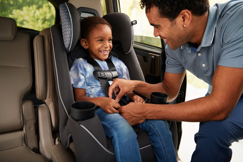  Easy Elite Slim All-In-One Convertible Car Seat, Grey Glyphs, Infant & Toddler7