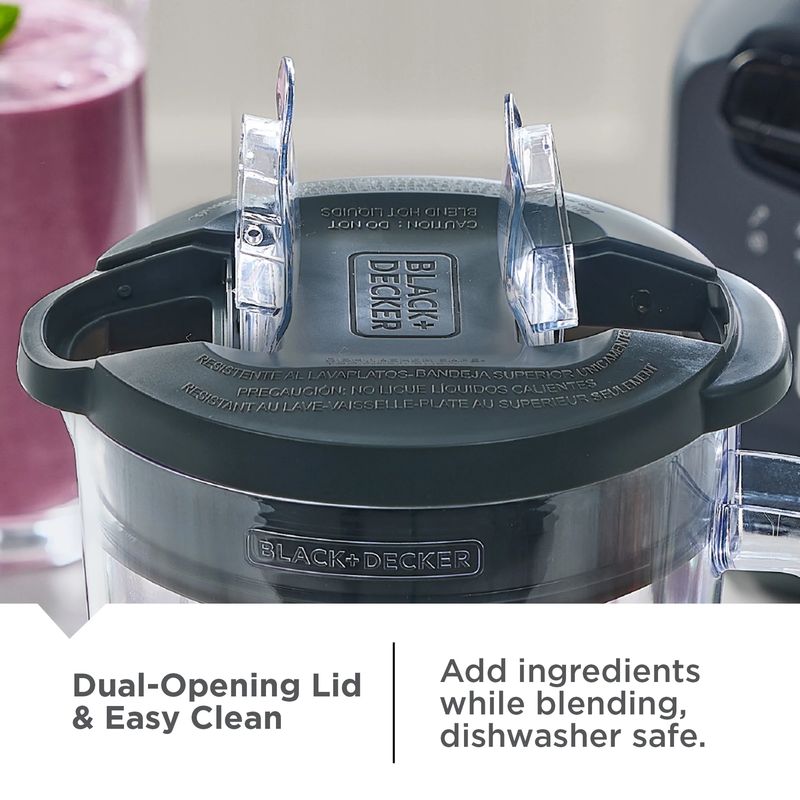 Ice Crush Blender, 56 Oz Plastic Jar, 750W, 6 Tip Blade, 8 Speeds + Pulse6
