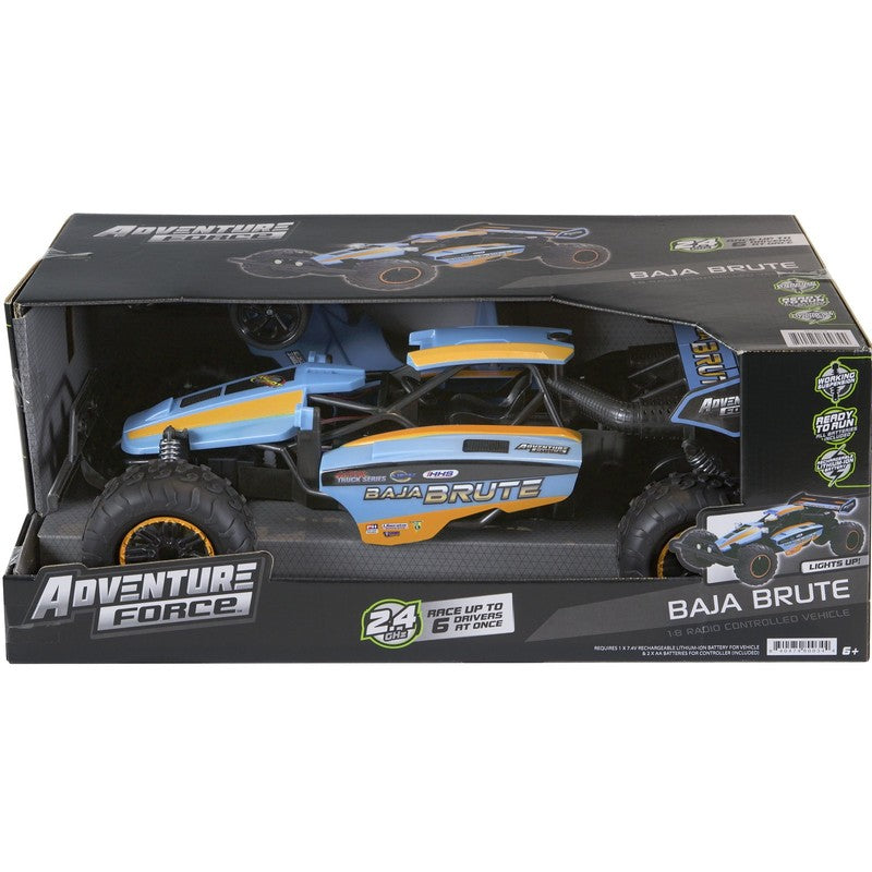 (1:8) Baja Brute Remote Control Ice Blue Buggy, WR5-88G21U-BL5