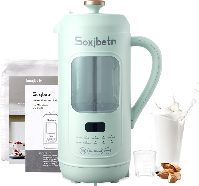 Nut Milk Maker & Multi Function Blender   1L Large Capacity, Self Cleaning, for 10