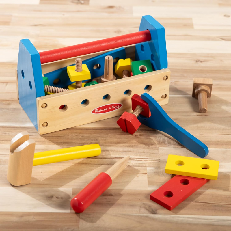 Take Along Tool Kit Wooden Construction Toy (24 Pcs)8