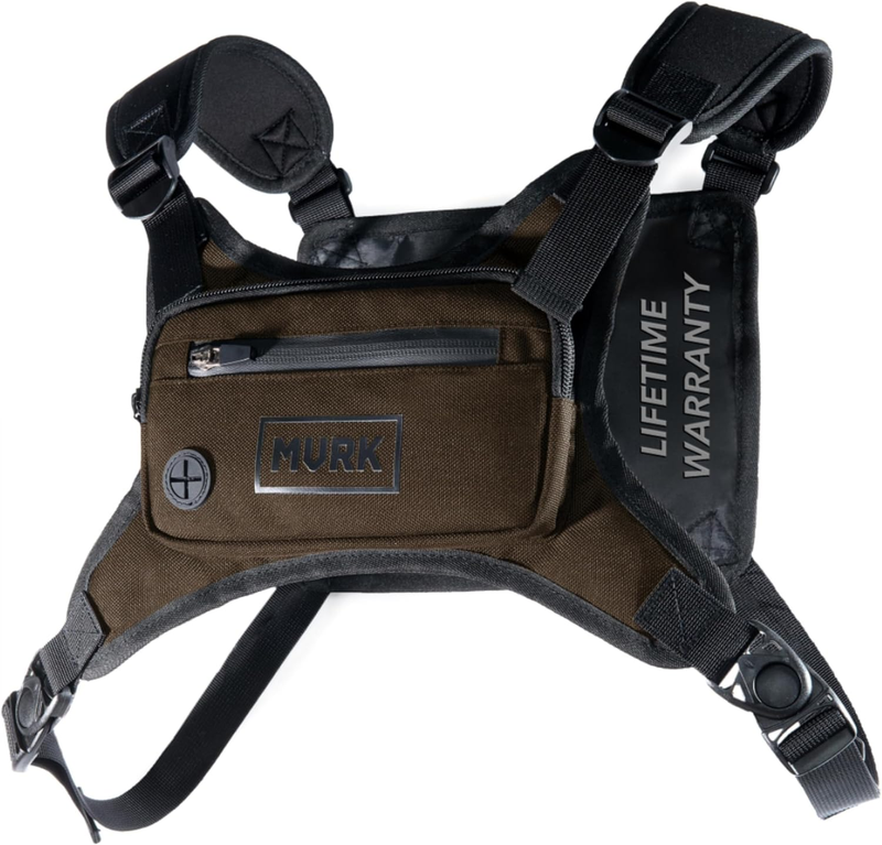 Water Resistant Running Vest Chest Pack Phone Holder Lightweight Reflective10