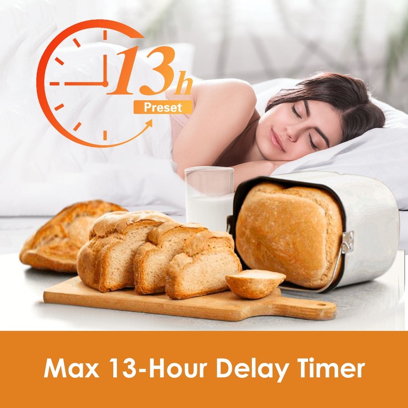 2Lb Bread Maker with Auto Fruit Nut Dispenser1