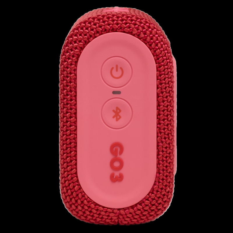 JBL Go 3 Portable Bluetooth Waterproof Mini Speaker Red with Cleaning Cloth4