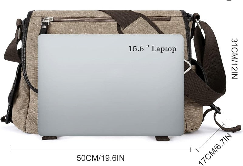 Messenger Bag Men,Waterproof Crossbody Bag,Satchel Shoulder Bag | Waterproof4