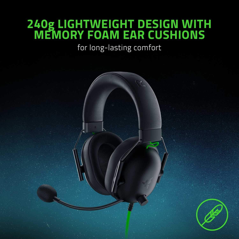 Blackshark V2 X Gaming Headset 7.1 Surround 50mm Drivers Memory Foam Black5