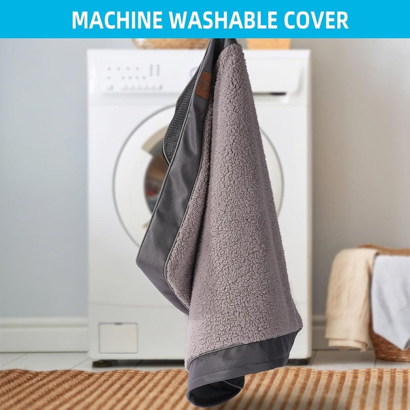 Orthopedic Dog Bed for Large Dogs   Waterproof Bed with Washable Cover, Grey2