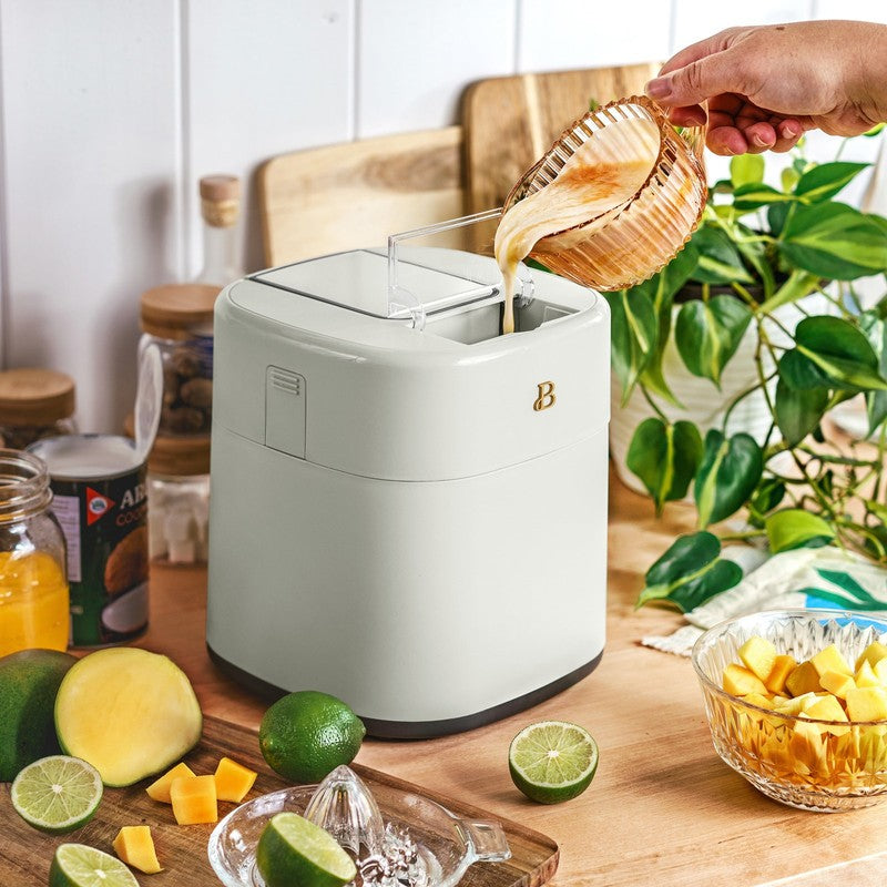 1.5 Qt Ice Cream Maker w/ Touch Display White Icing by Drew Barrymore4