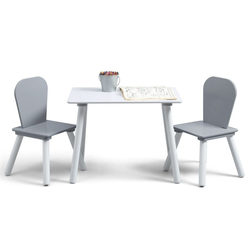 4 Piece Toddler Playroom Set – Light Grey/Dark Grey4