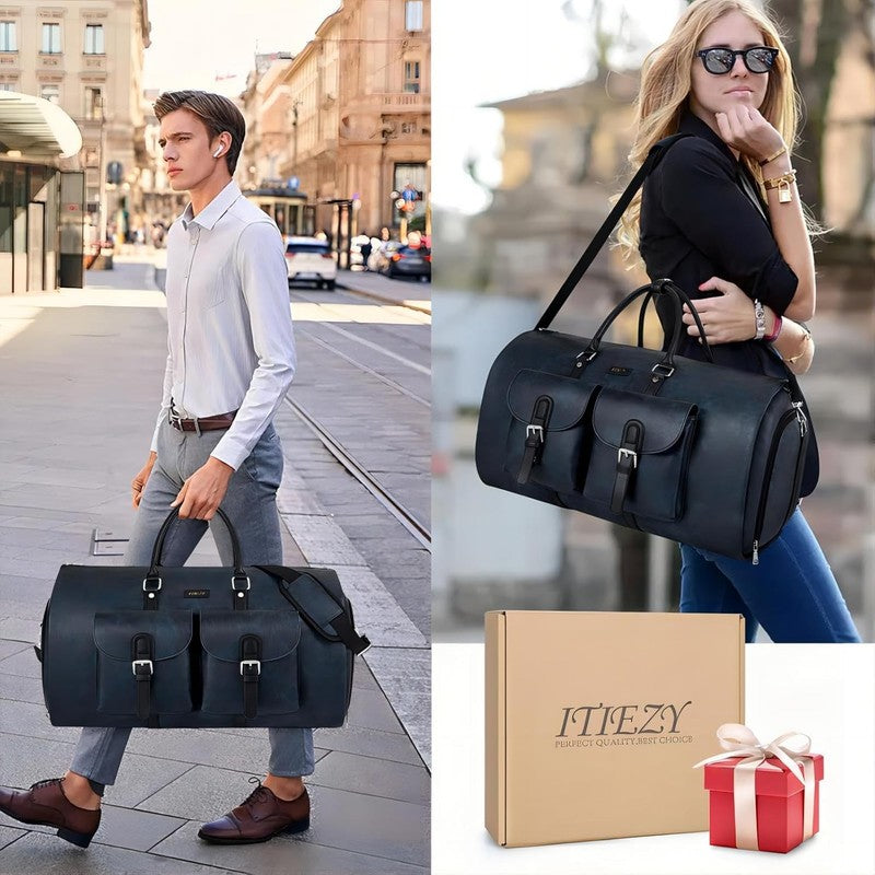 2in1 Garment Duffle Bag 3Pc Set Hanging Suit Travel Carry On1