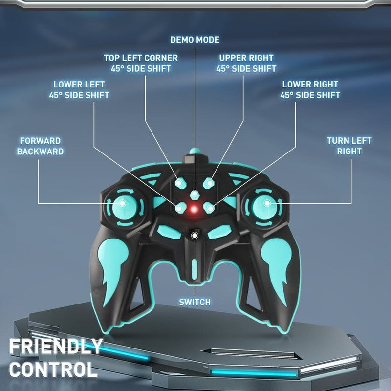 Remote Control Car,Double Sided 360° Rotating 4WD RC Cars, 2.4Ghz Electric Race 5