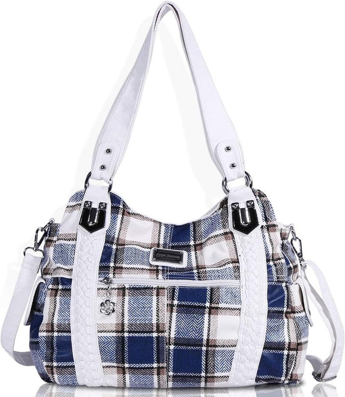 Women's Soft PU Leather Shoulder Bag Crossbody Purse Handbag1