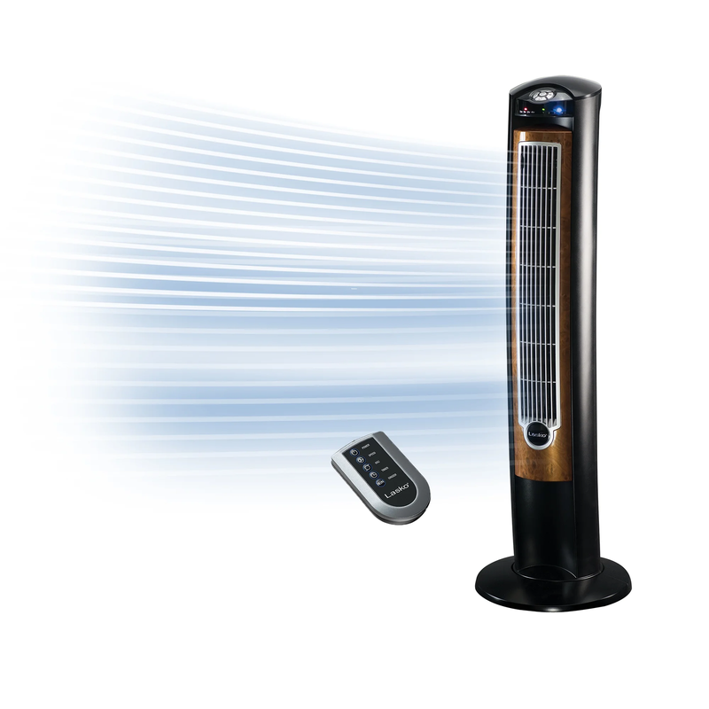 42" Oscillating Tower Fan with Remote & Ionizer   3 Speeds for Ultimate Comfort0