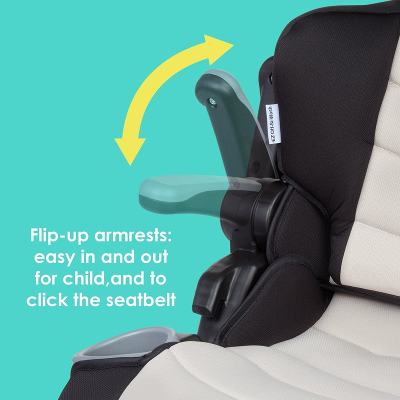 Protect 2-In-1 Folding Booster Seat - Dash Tan6