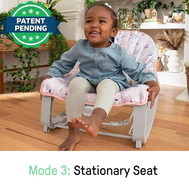 Keep Cozy 3 In 1 Grow with Me Vibrating Baby Bouncer Seat & Infant to Toddler Ro6