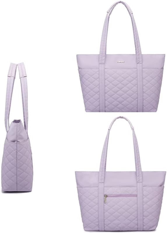 Women Laptop Tote Bag 15.6" Work Office Top Handle Business Travel Bag4