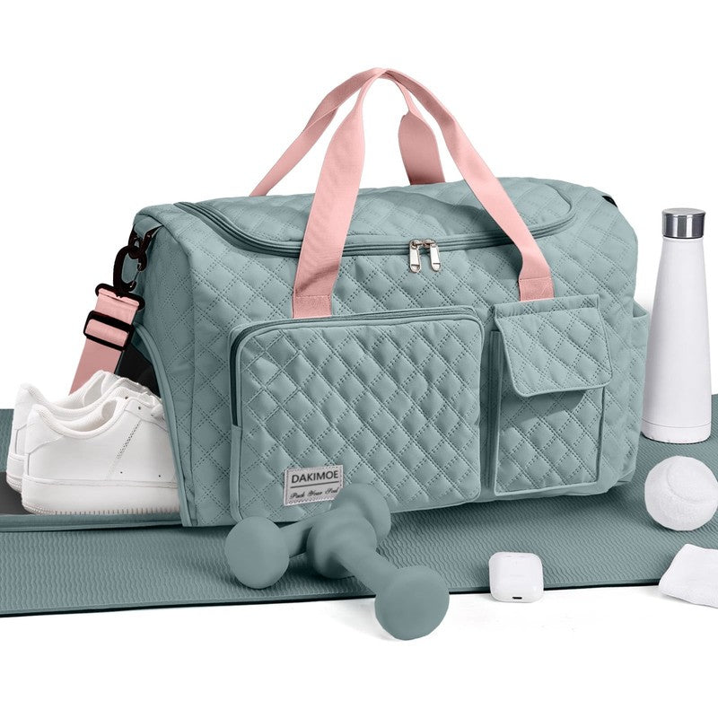 Travel Duffle Bag for Women Large Weekender Bags Carry on Gym Duffel Bag with We1