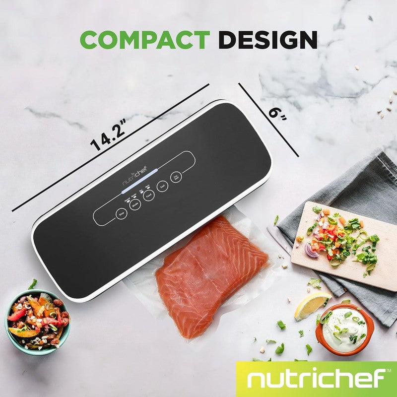Automatic Vacuum Air Sealing System for Food Preservation with Starter Kit, Comp2