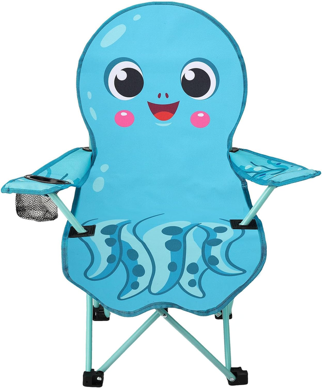 Kids Outdoor Folding Camping & Lawn Chair w/ Cup Holder & Carry Bag7