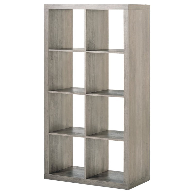 8 Cube Storage Organizer, Rustic Gray1