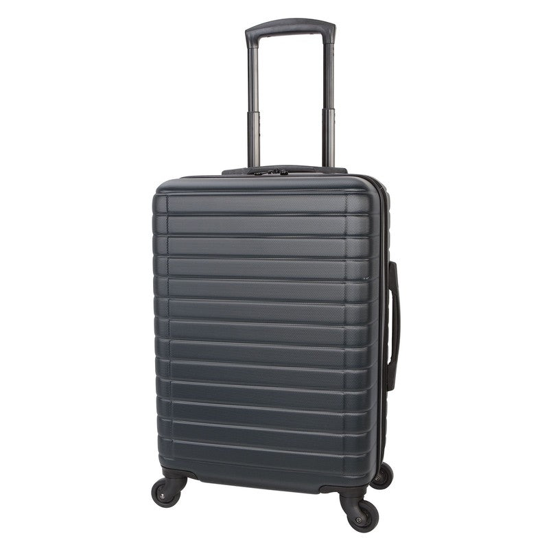 Protégé Vacationer 20" Carry On Expandable Hardside Luggage Dark Grey Spinner4