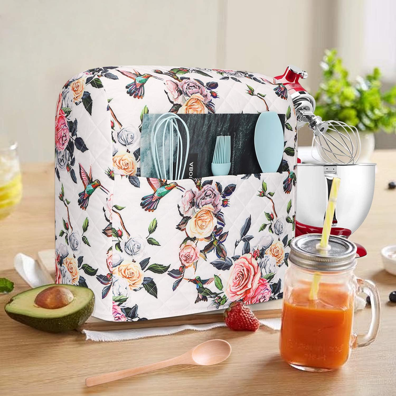 KitchenAid Stand Mixer Cover 5 8 Qt Quilted w/ Pockets Dust Cover7