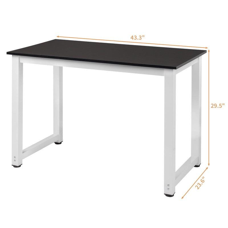 43.3in Wood Computer Desk Laptop Table Workstation Home Office Furniture4