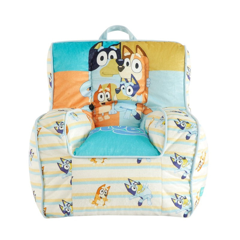 Square Beanbag Chair Blue, 18" Inches, Bluey8
