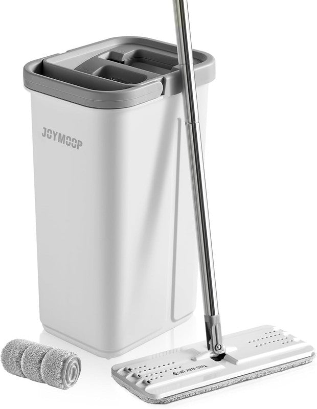 Self Squeezing Microfiber Mop & Bucket for Easy Floor and Wall Cleaning7