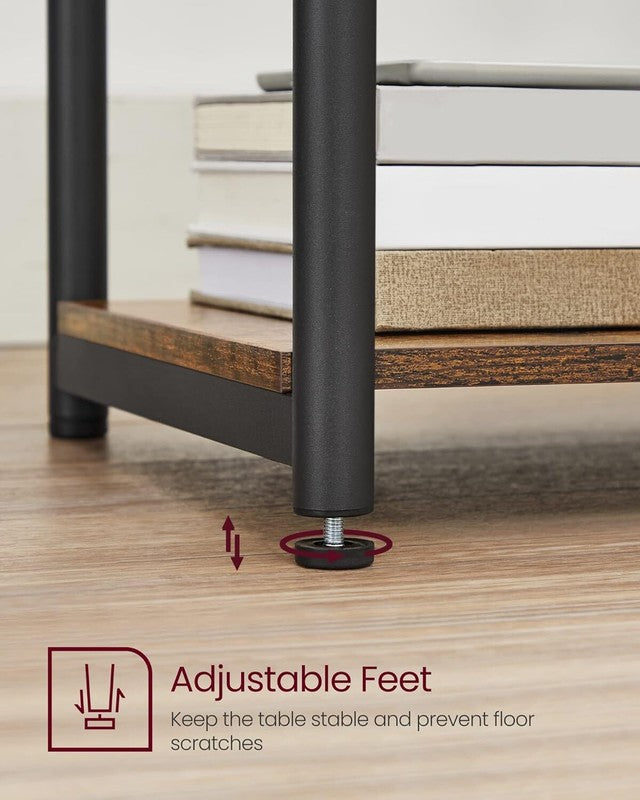 Side Table, Small End Table, Tall Nightstand for Living Room7