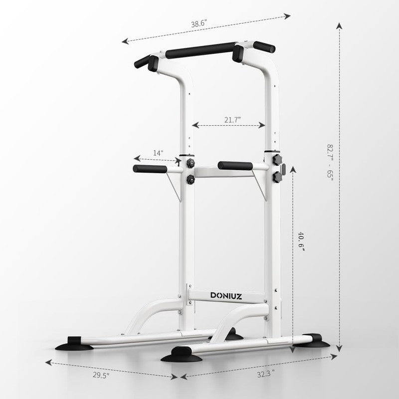 Power Tower Pull up Bar & Dip Station, Multi Function Home Gym Strength Trainer2