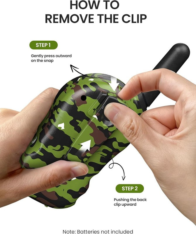 Kids Walkie Talkies 3 Pack Long Range Toy Radios Boys & Girls 3 12 Army6