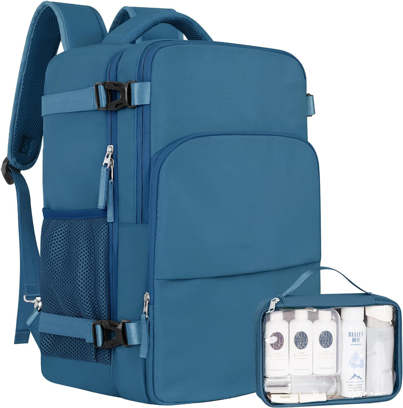 Travel Laptop Backpack Carry On Personal Item 16in Waterproof Daypack0