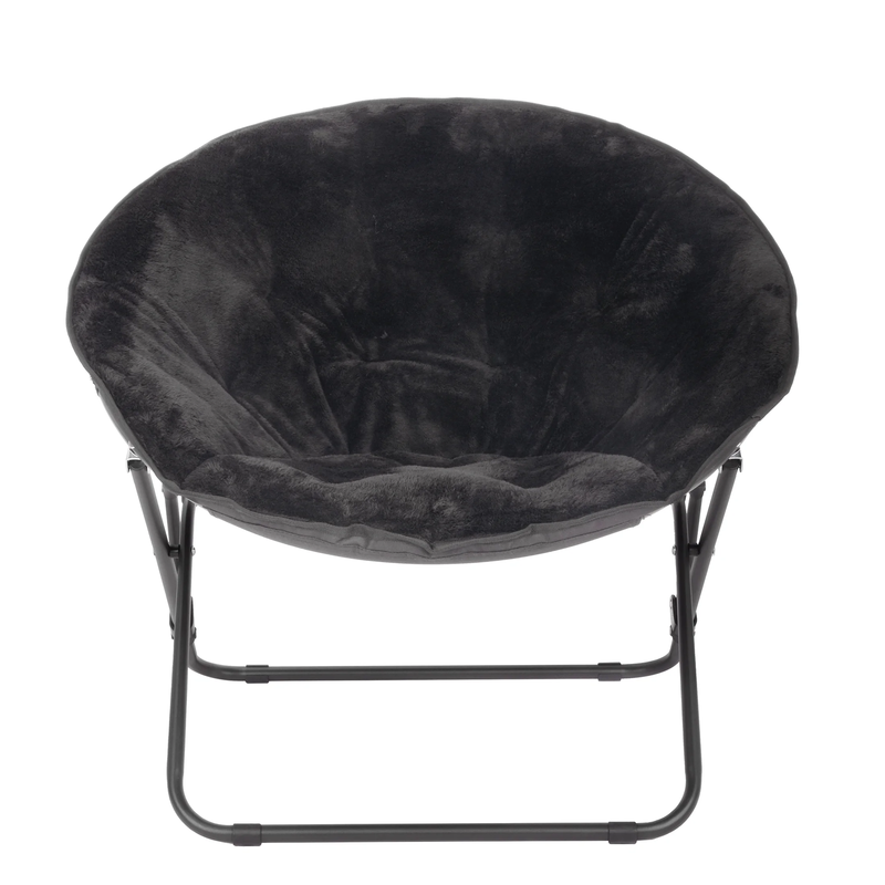 Saucer Chair for Kids and Teens, Black7