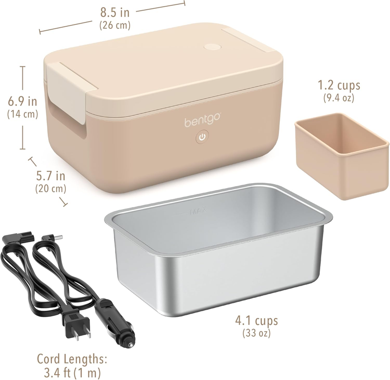 Electric Heated Lunch Box Portable Food Warmer 12V/24V/120V6