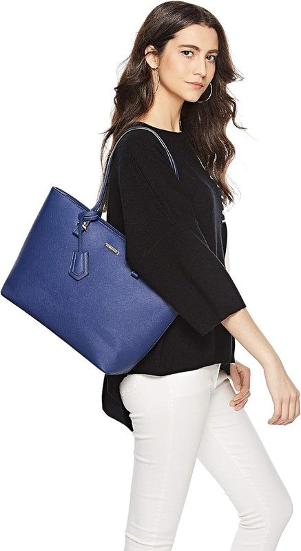Women Fashion Synthetic Leather Handbag Set 4PCS Tote Shoulder Satchel Purse3
