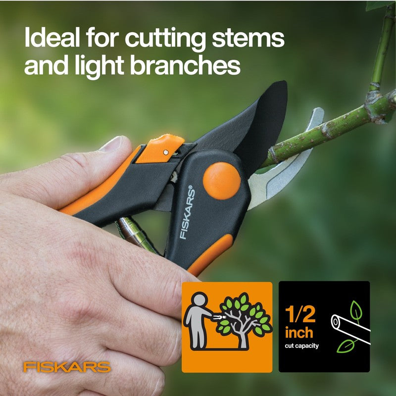 3-Piece Heavy Duty Garden Pruners & Loppers – Stainless Steel Blades4