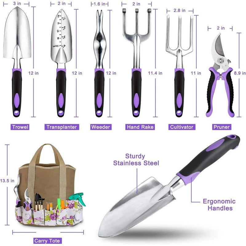 29-Piece Heavy Duty Garden Tool Set – Ergonomic Gardening Gifts for Men & Women1