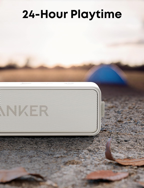 Soundcore 2 Portable Bluetooth Speaker Stereo BassUp IPX7 Waterproof 24H4