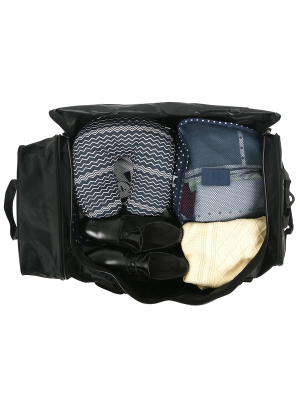 Rolling Duffel Bag 32" Large Travel Luggage Wheeled Black5