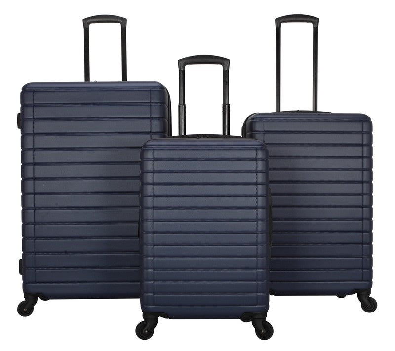 Protégé Vacationer 20" Carry On Expandable Hardside Luggage Navy Cove Spinner3