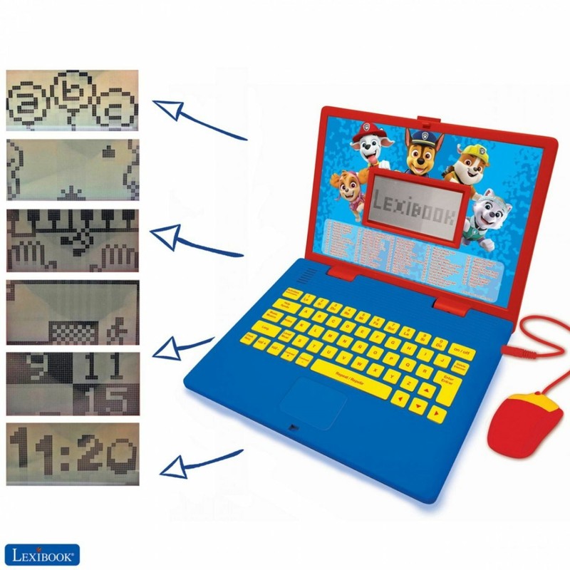 PAW Patrol Kids Learning Laptop – Bilingual Spanish/English Toy3