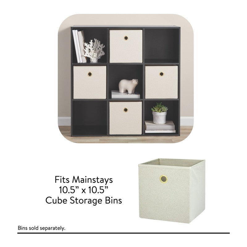 9 Cube Storage Organizer, Black8